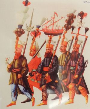 Храбрые арабские воины 17 в. Храбрые арабские воины